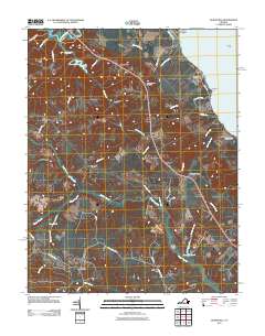 Dunnsville 2011 topographic map thumbnail