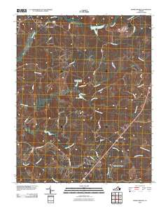 Drakes Branch 2010 topographic map thumbnail