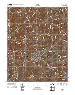 Floyd 2010 topographic map thumbnail
