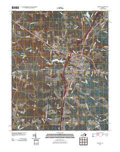 Emporia 2010 topographic map thumbnail