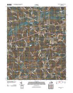 Drewryville 2010 topographic map thumbnail