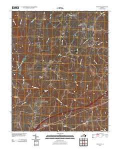 Forksville 2010 topographic map thumbnail