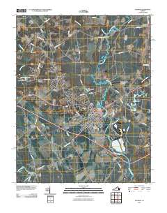 Franklin 2010 topographic map thumbnail