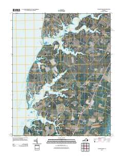 Franktown 2011 topographic map thumbnail