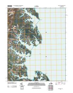 Fleets Bay 2011 topographic map thumbnail