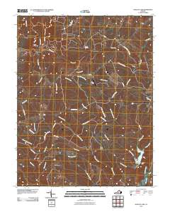 Holiday Lake 2010 topographic map thumbnail