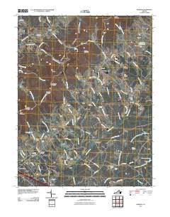 Keswick 2010 topographic map thumbnail