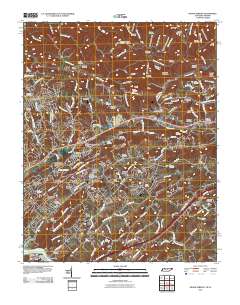 Indian Springs 2010 topographic map thumbnail