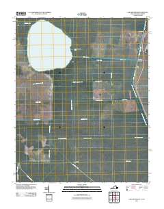 Lake Drummond 2011 topographic map thumbnail
