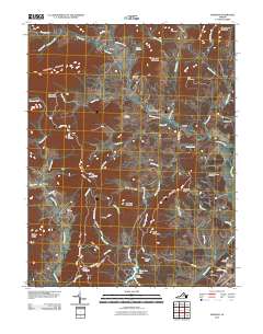 Madison 2010 topographic map thumbnail