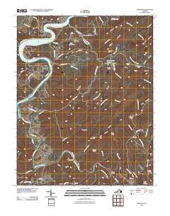 Hiwassee 2010 topographic map thumbnail