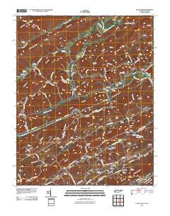 Kyles Ford 2010 topographic map thumbnail