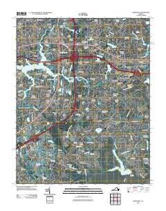 Kempsville 2011 topographic map thumbnail
