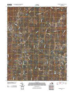 Kenbridge East 2010 topographic map thumbnail