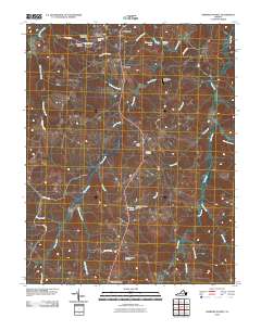 Hampden Sydney 2010 topographic map thumbnail