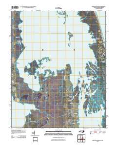 Knotts Island 2010 topographic map thumbnail