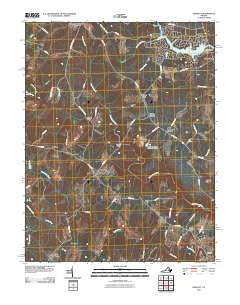 Hewlett 2010 topographic map thumbnail