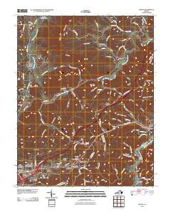 Ironto 2010 topographic map thumbnail