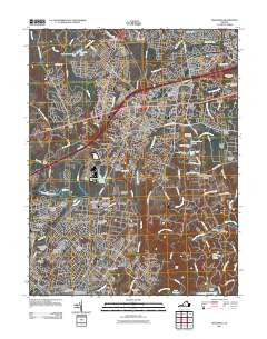 Manassas 2011 topographic map thumbnail