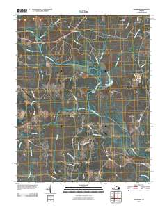 Mannboro 2010 topographic map thumbnail