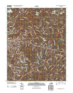 Martinsville East 2011 topographic map thumbnail