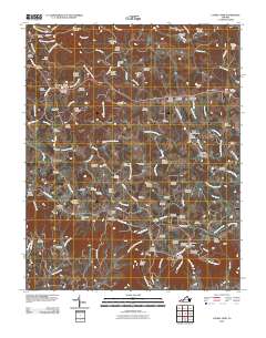 Laurel Fork 2010 topographic map thumbnail
