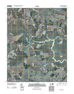 Moyock 2011 topographic map thumbnail