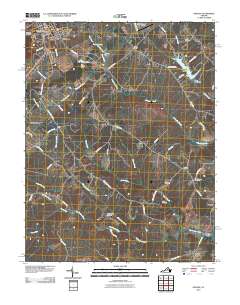 Orange 2010 topographic map thumbnail