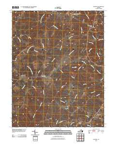 Palmyra 2010 topographic map thumbnail