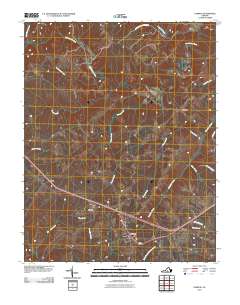 Pamplin 2010 topographic map thumbnail