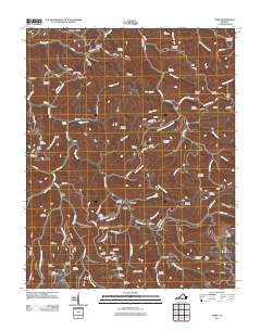 Nora 2011 topographic map thumbnail