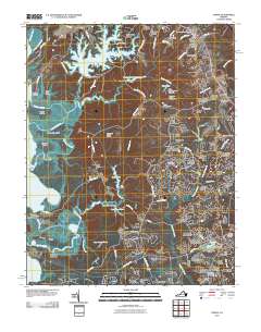 Norge 2010 topographic map thumbnail