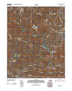 Rubermont 2010 topographic map thumbnail