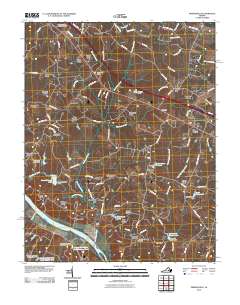 Perkinsville 2010 topographic map thumbnail