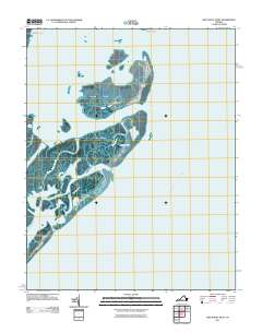 Ship Shoal Inlet 2011 topographic map thumbnail
