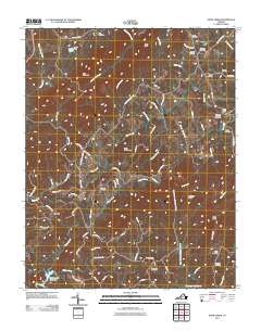 Snow Creek 2011 topographic map thumbnail