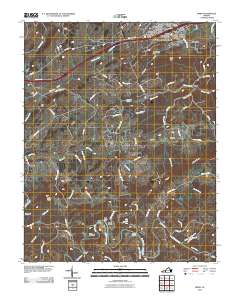 Riner 2010 topographic map thumbnail