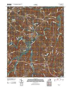 Rice 2010 topographic map thumbnail