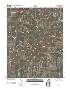 Sandy Level 2011 topographic map thumbnail