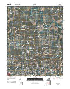 Studley 2010 topographic map thumbnail