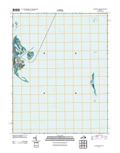 Tangier Island 2011 topographic map thumbnail