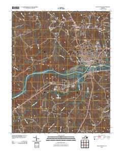 South Boston 2010 topographic map thumbnail