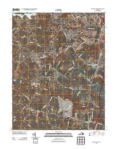 Spotsylvania 2011 topographic map thumbnail