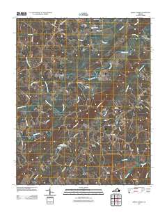 Spring Garden 2011 topographic map thumbnail