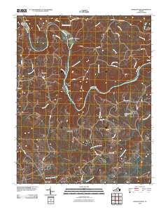 Straightstone 2010 topographic map thumbnail