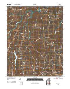 Wellville 2010 topographic map thumbnail
