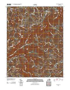 Woolwine 2010 topographic map thumbnail