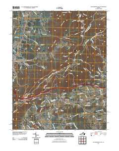 Waynesboro East 2011 topographic map thumbnail