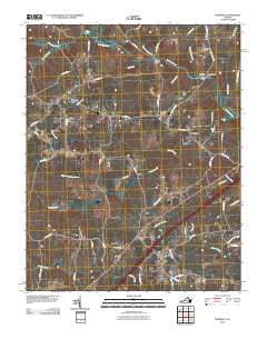 Warfield 2010 topographic map thumbnail