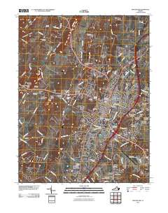 Winchester 2010 topographic map thumbnail